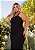 Vestido Longo Fenda Preto Quality Moda Plus Size Preview rml - Imagem 4