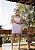 Vestido Curto Botões Lilás Quality Moda Plus Size Preview rml - Imagem 1