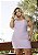 Vestido Curto Botões Lilás Quality Moda Plus Size Preview rml - Imagem 4