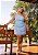 Vestido Ombro Único Azul Quality Moda Plus Size Preview rml - Imagem 2