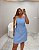 Vestido Plus Size Alça com Botões Azul Quality Moda Plus Size rml - Imagem 2