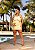 Saia Short Amarelo com Cinto Duplo Quality Moda Plus Size Preview rml - Imagem 6