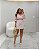 Camisa Rosa em Tricoline Quality Moda Plus Size rml - Imagem 2