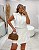 Conjunto Camisa e Saia Short Pespontado Baunilha Quality Moda Plus Size dvs loja - Imagem 2