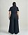 Conjunto Cropped Xale Wide Preto Quality Moda Plus Size Brit Preview qbl - Imagem 2