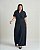 Conjunto Cropped Xale Wide Preto Quality Moda Plus Size Brit Preview qbl - Imagem 4