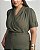 Conjunto Cropped Xale Wide Verde Quality Moda Plus Size Brit Preview qbl - Imagem 4