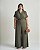 Conjunto Cropped Xale Wide Verde Quality Moda Plus Size Brit Preview qbl - Imagem 1