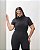 Calça Basic Bengaline Plus Size Preta Quality Moda Plus Size Brit Preview qbl - Imagem 4