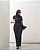 Calça Basic Bengaline Plus Size Preta Quality Moda Plus Size Brit Preview qbl - Imagem 3