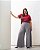 TShirt Basic Levemente Oversize Vermelha Quality Moda Plus Size Brit Preview qbl - Imagem 4