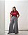 TShirt Basic Levemente Oversize Vermelha Quality Moda Plus Size Brit Preview qbl - Imagem 3