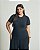 Baby Look Baby Tee Plus Size Feminina Preta Quality Moda Plus Size Brit Preview qbl - Imagem 1