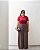 Baby Look Baby Tee Plus Size Feminina Vermelha Quality Moda Plus Size Brit Preview qbl - Imagem 4