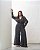 Macacão Plus Size Preto com Listras Quality Moda Plus Size Brit Preview qbl - Imagem 4