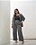 Blazer Basic Daily Cinza Cinza Quality Moda Plus Size Brit Preview qbl - Imagem 2