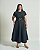 Saia Midi Sarja Plus Size Preta Quality Moda Plus Size Brit Preview qbl - Imagem 4