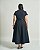 Saia Midi Sarja Plus Size Preta Quality Moda Plus Size Brit Preview qbl - Imagem 3