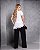 Tshirt Renda cancan Off White Quality Moda Plus Size Preview Dub - Imagem 4