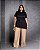 Tshirt Renda cancan Preta Quality Moda Plus Size Preview Dub - Imagem 3