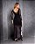Vestido Tule Manga Longa Estampado Quality Moda Plus Size Preview Dub - Imagem 6