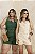 Conjunto Coletinho e Shorts Cambraia de Linho July Quality Moda Plus Size Preview mlj - Imagem 4