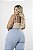 Calça Barrel Jeans Claro Quality Moda Plus Size dvs - Imagem 3