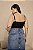 Body Fivela Preto Quality Moda Plus Size dvs - Imagem 3