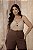 Body Fivela Areia Quality Moda Plus Size dvs - Imagem 4