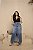 Saia Midi Jeans Quality Moda Plus Size dvs - Imagem 2