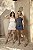 Conjunto Tomara que Caia e Saia Short Quality Moda Plus Size dvs - Imagem 1