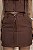 Conjunto Colete e Saia Short Pespontado Quality Moda Plus Size dvs - Imagem 5