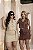 Conjunto Colete e Saia Short Pespontado Quality Moda Plus Size dvs - Imagem 2