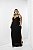 Vestido Longo Detalhe Decote Quality Moda Plus Size dvs - Imagem 2
