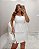 Vestido Linho Misto Off White Quality Moda Plus Size rml - Imagem 2