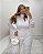 Calça Plus Size Estampa Flor Feminina Quality Moda Plus Size rml - Imagem 2