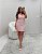 Vestido Ilhoes Lateral Rosa Quality Moda Plus Size rml - Imagem 1