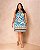 Vestido Curto Estampado Floral Quality Moda Plus Size Dub Preview - Imagem 3