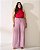 Calça Plus Size Listra com Elástico Quality Moda Plus Size Preview qbl - Imagem 2