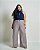 Calça Plus Size Listra com Elástico Quality Moda Plus Size Preview qbl - Imagem 1