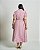 Vestido Midi Chemise Listrado Quality Moda Plus Size Preview qbl - Imagem 2