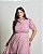 Vestido Midi Chemise Listrado Quality Moda Plus Size Preview qbl - Imagem 4