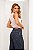Calça Jeans Barrel Lavagem Escura Quality Moda Plus Size dvs - Imagem 4