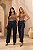 Calça Jeans Barrel Lavagem Escura Quality Moda Plus Size dvs - Imagem 2