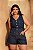 Colete Jeans Escuro Feminino Moderno Quality Moda Plus Size dvs - Imagem 5