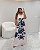 Vestido Longo com Fenda e Estampa Floral Quality Moda Plus Size dvs - Imagem 1