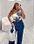 Body Ombro Único Estampa Floral Quality Moda Plus Size dvs - Imagem 3