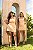 Conjunto Colete e Saia Short Linho Misto Quality Moda Plus Size dvs - Imagem 1
