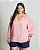 Blusa Bata Plus Size Gola Padre Babado Quality Moda qbl - Imagem 4