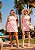 Vestido Rosa Amarração Quality Moda Plus Size Preview rml - Imagem 1